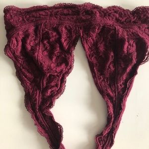 Out From Under Lace Halter Bra